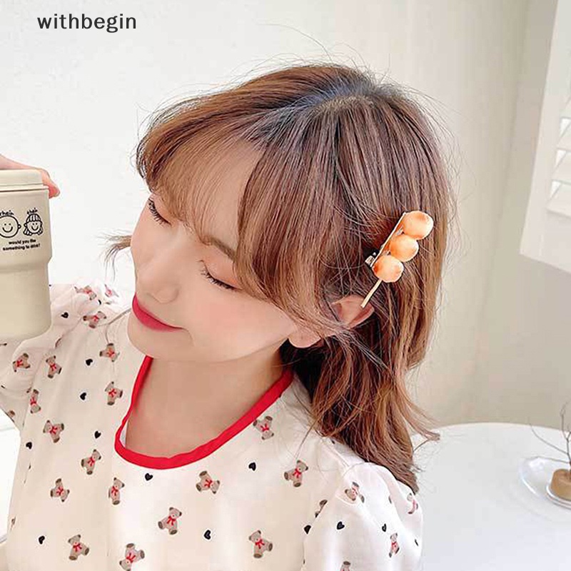 Kẹp Tóc Hình Thức Ăn Vui Nhộn Độc Đáo Cho Bé Gái