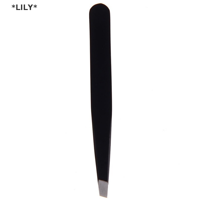 LILY Chuyên Nghiệp Lông Mày Tweezer Slanted Tóc Vẻ Đẹp Người Phụ Nữ Vẻ Đẹp Trang Điểm Màu Đen Nóng uuu