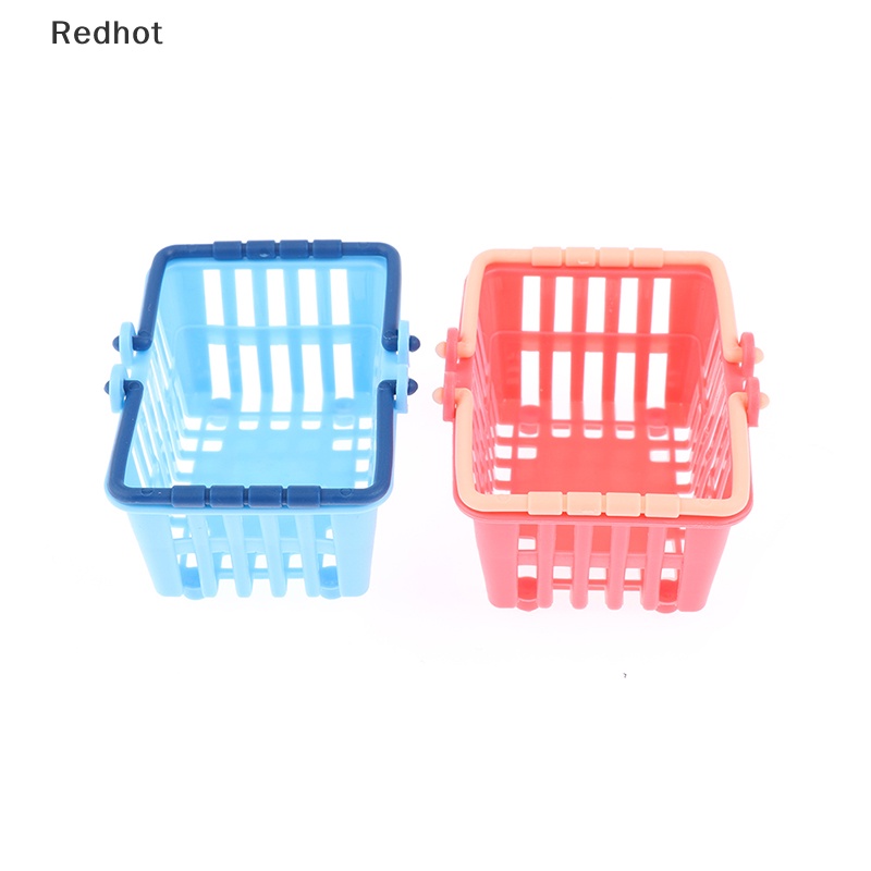 < Redhot > Giỏ Mua Sắm Đồ Chơi Mini Cho Nhà Búp Bê