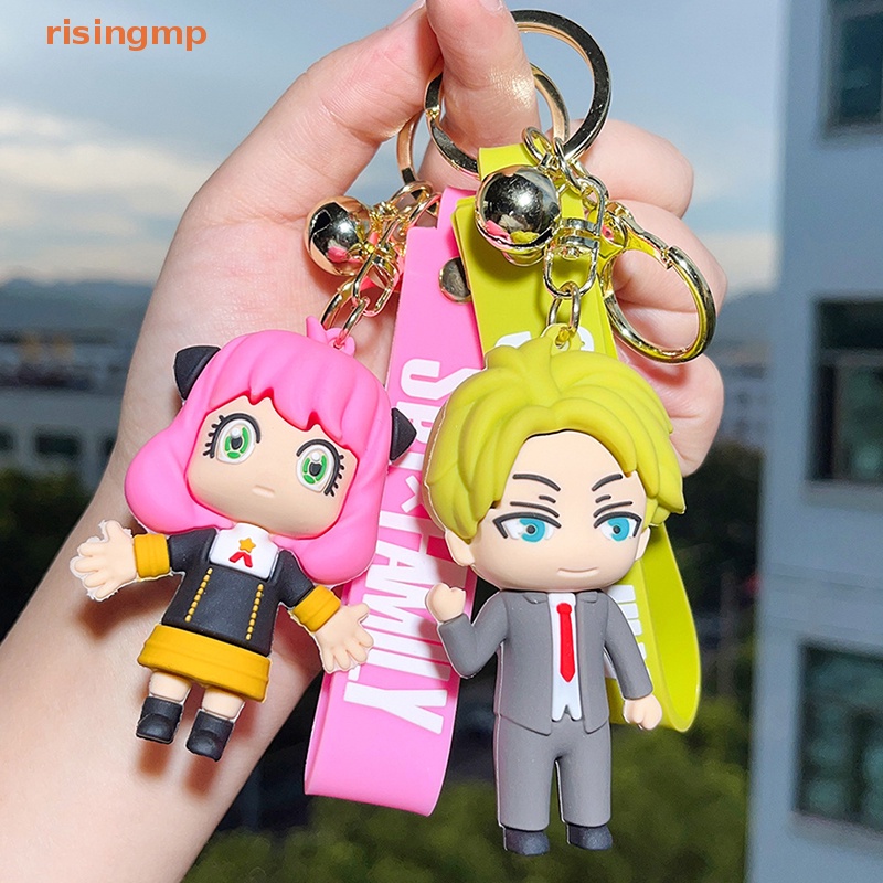 [risingmp] Móc Khóa Búp Bê 3D Spy X Family Anime Anya Loid Yor Dùng Để Hóa Trang / Túi Xách / Xe Hơi