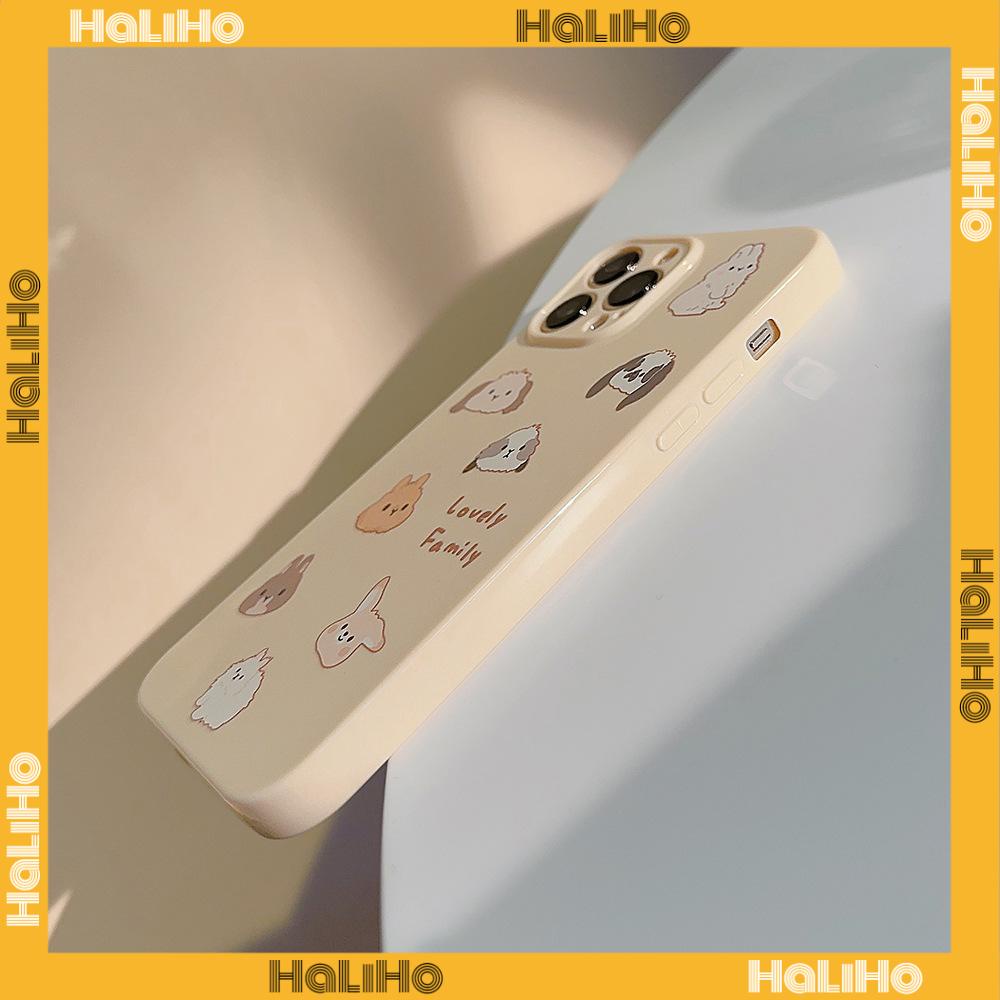 For iPhone 11 iPhone Case Yellow Glossy Film TPU Soft Case Shockproof Photo Case Protective Camera Cute Rabbit Compatible with iPhone 14 13 Pro max 12 Pro Max xr xs max 7Plus 8Plus