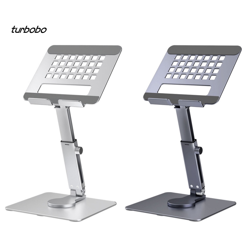 Giá Đỡ Điện Thoại / Máy Tính Bảng Bằng Hợp Kim Nhôm Chống Trượt Có Thể Điều Chỉnh Chiều Cao 360 Độ Tiện Dụng