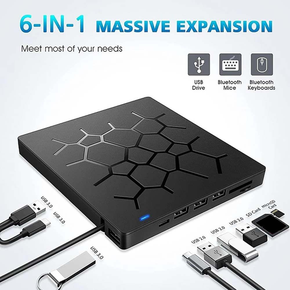 Ổ Đĩa CD DVD / TF Usb 3.0 Để Bàn Tiện Dụng Cho Máy Tính Bảng Ốp