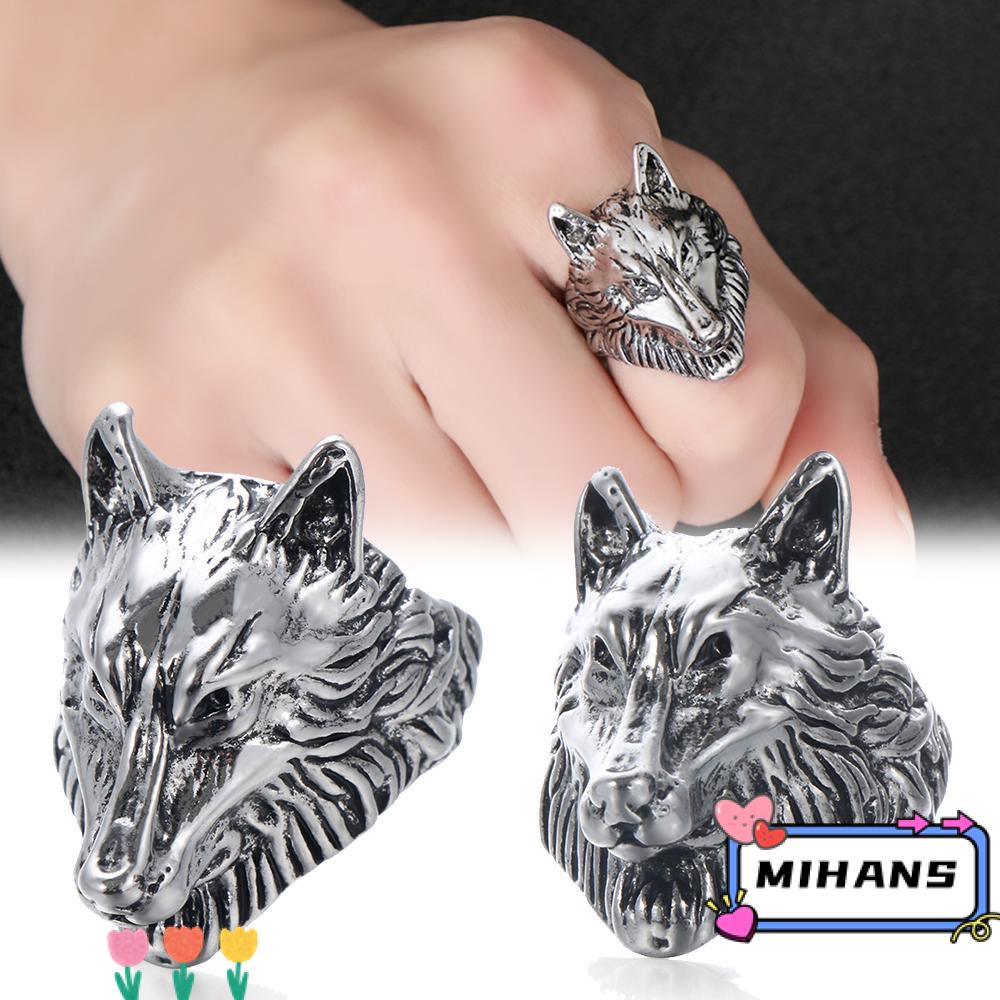 Nhẫn Thép Không Gỉ Phong Cách Hip Hop Cho Nam