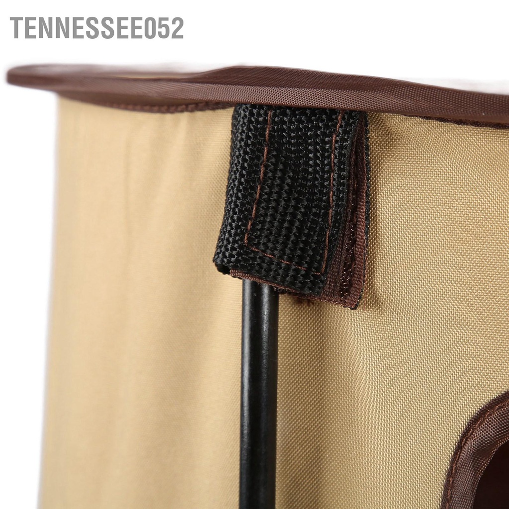 Tennessee052 Cat Tower Playpen 3 lớp thoáng khí chống trầy xước cho mèo Lều chơi thú cưng