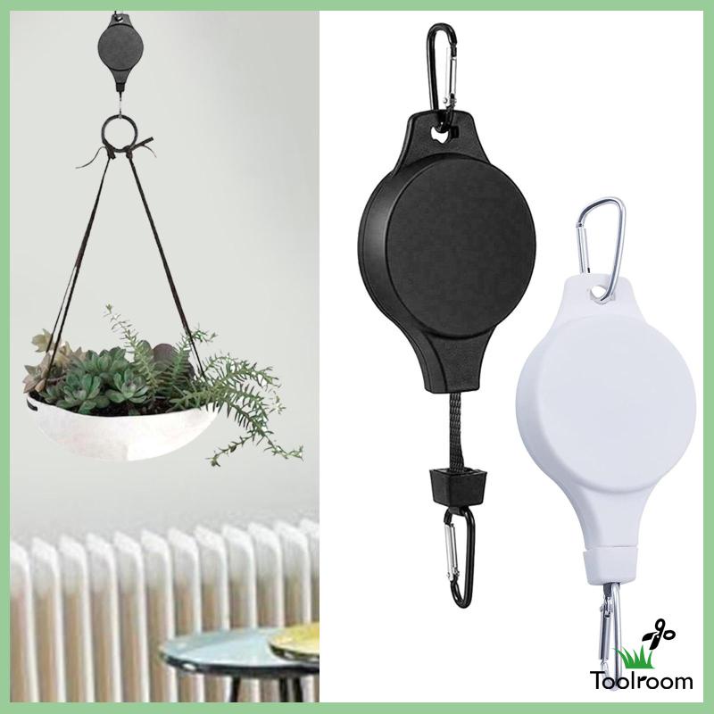 Ròng Rọc Treo Chậu Cây Có Thể Thu Gọn Tiện Dụng Cho Sân Vườn