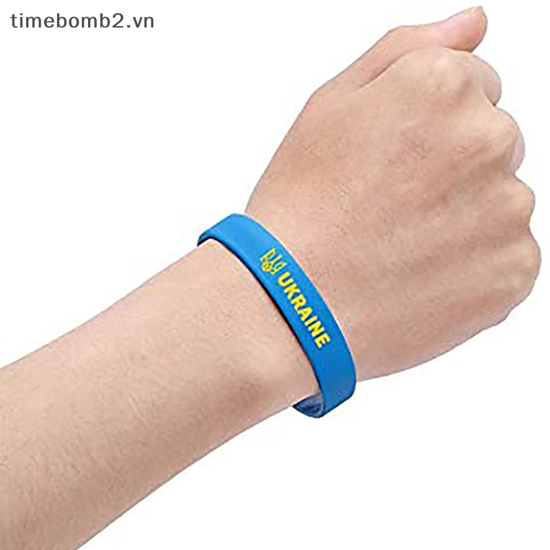 1 Vòng Đeo Tay Thể Thao Co Giãn Hình Quốc Kỳ Đồng Quê