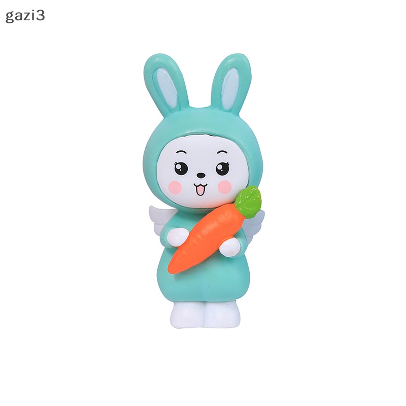 1 Thỏ Nhựa Dễ Thương Dùng Trang Trí Tiểu Cảnh / Vườn