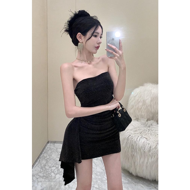 Đầm Ngắn Ôm Dáng Phong Cách Niche Kiểu Mới Cho Nữ