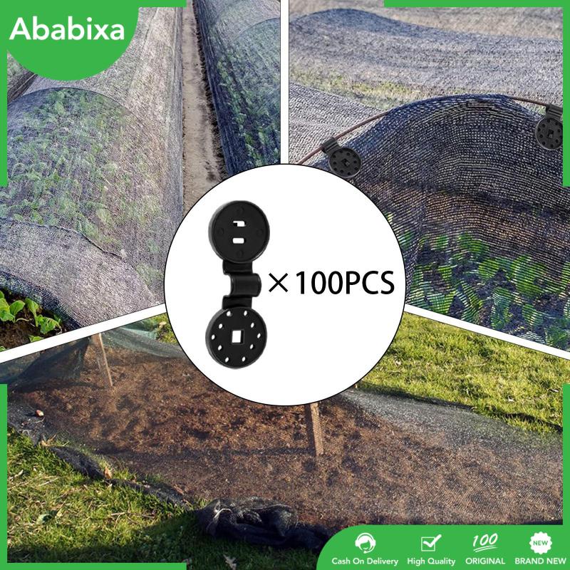 [Ababixa] Kẹp Cố Định Tấm Vải Che Nắng Chống Chim Cho Nhà Kính