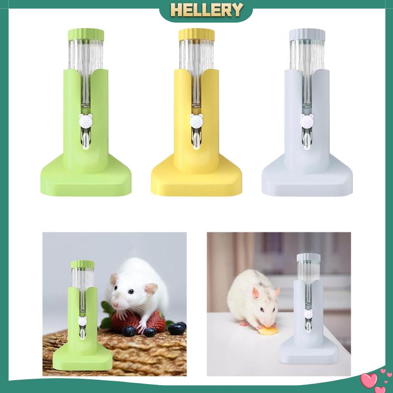 Bình Nước Di Động Kèm Giá Đỡ Có Thể Điều Chỉnh Chống Bụi Cho Hamster / Vẹt