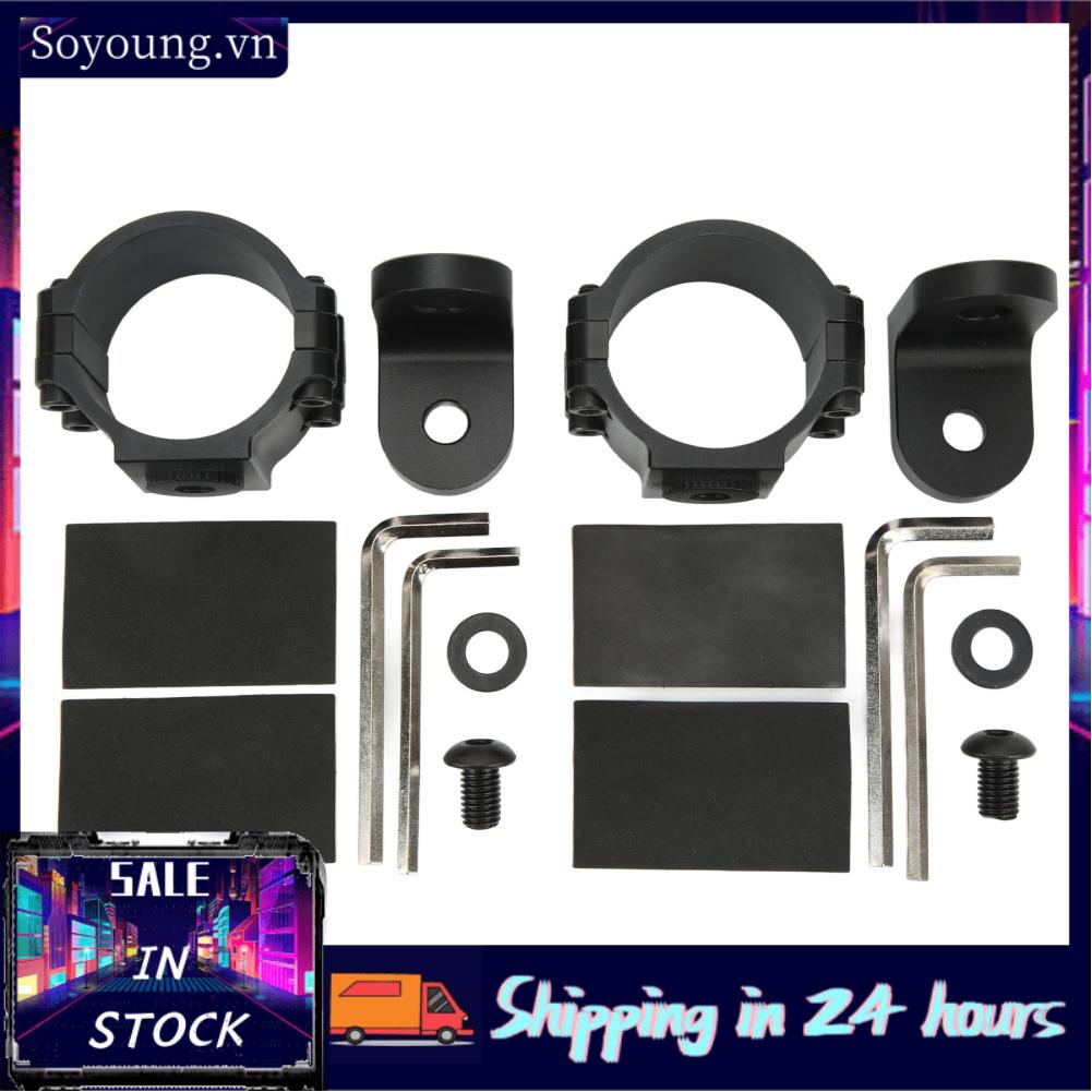 Soyoung UTV Flag Mount Rustproof Holder Clamp 12mm Diameter for ATV