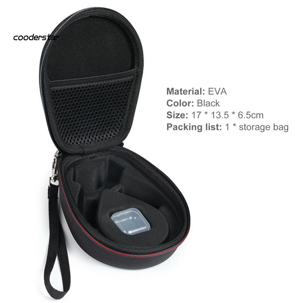 Hộp Đựng Tai Nghe Bluetooth Mượt Mà Có Khóa Kéo Cho Aftershokz AS800 AS650