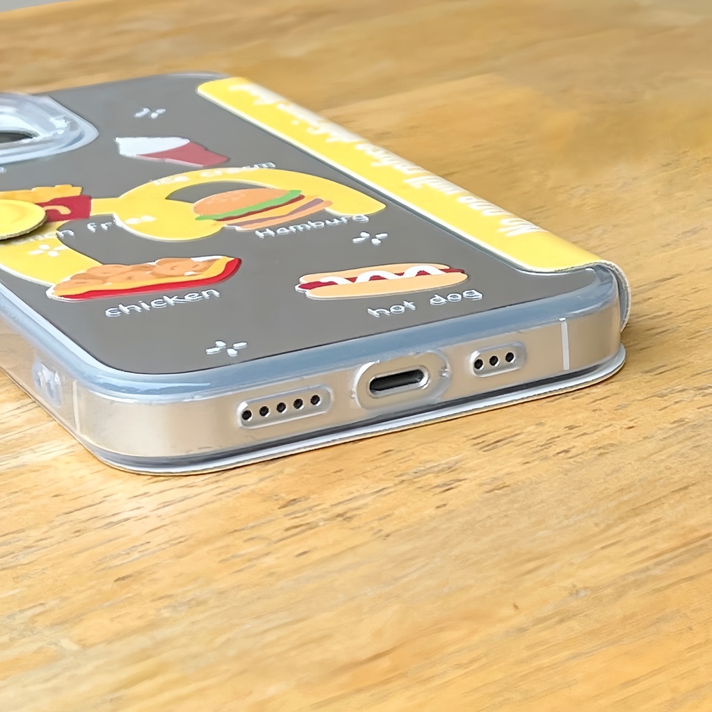 Ốp Điện Thoại tpu Silicon Mềm Trong Suốt Chống Sốc In Hình Mèo Mcdonald 'S Kitty Cho iPhone 14 13 12 11 PRO MAX