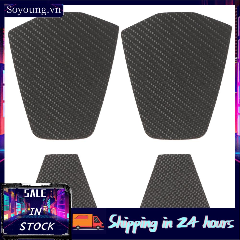Soyoung Seat Headrest Panel  Carbon Fiber UTV Trim Decorative 4Pcs Easy Installation Protective for RZR PRO XP 2021 Onwards