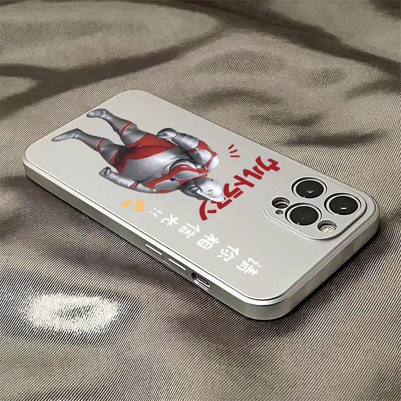 Ốp Điện Thoại Silicon TPU Mềm Mạ Điện Dễ Thương Chống Sốc Cho IPhone 11 14 13 12 Pro XS Max XR X 8 7 6S Plus