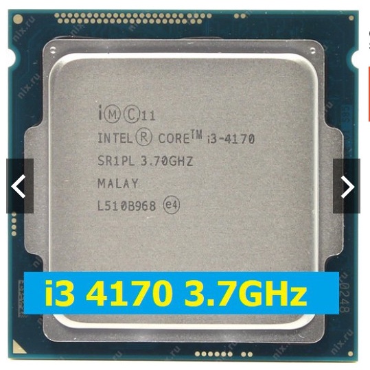 CPU Intel Core i3-4170, 3.7GHz Socket 1150 cũ -Tặng keo tản nhiệt