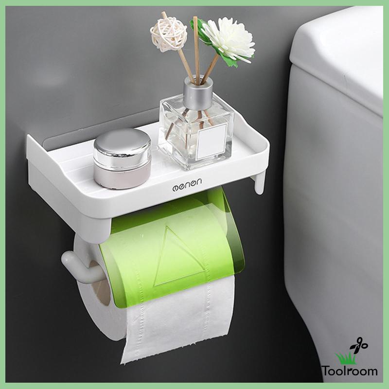 Giá Đỡ Cuộn Giấy Vệ Sinh Kèm Kệ Để Khăn Giấy Hiện Đại Cho Phòng Tắm Khách Sạn