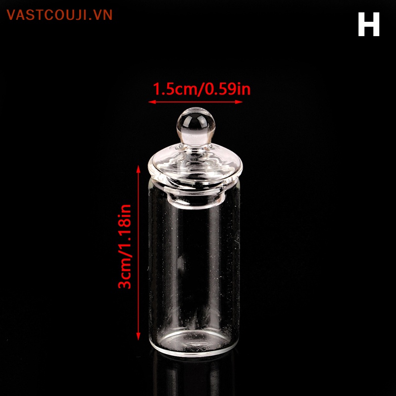 Hũ Thủy Tinh Đựng Hạt Kẹo / Đậu Trang Trí Nhà Búp Bê Tỉ Lệ 1: 12