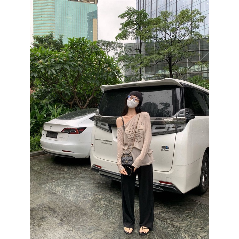 Áo Thun Mỏng Nhẹ Trong Suốt Chống Nắng Hở Vai Phong Cách Cổ Điển Thời Trang Mùa Hè Cho Nữ