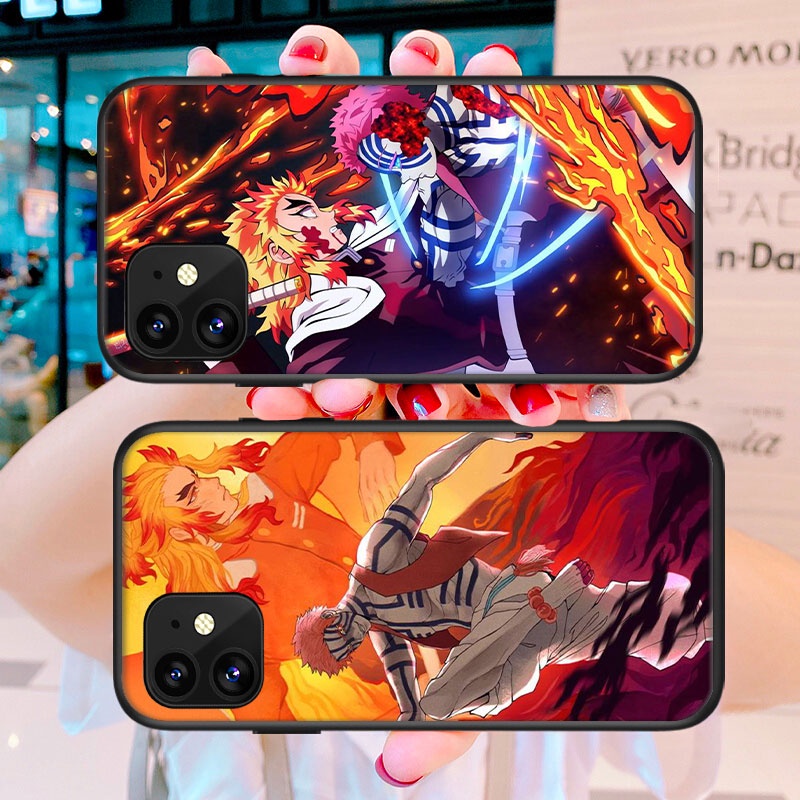 Ốp Điện Thoại Hình Akaza Cho iPhone 14 Plus Pro 11 XR XS 6 6S 7 / 8 / SE 2020 Plus A2