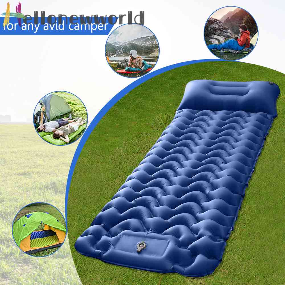 Nệm Ngủ Bơm Hơi TPU Nylon Tự Phục Hồi Có Thể Gấp Gọn Dùng Khi Đi Cắm Trại