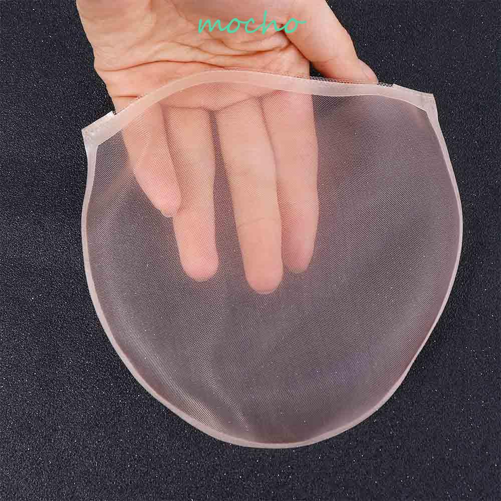 Mocho Tóc Giả Lưới Đơn Bền Thoáng Khí Có Khóa Cài Phía Trước DIY Cho Nam