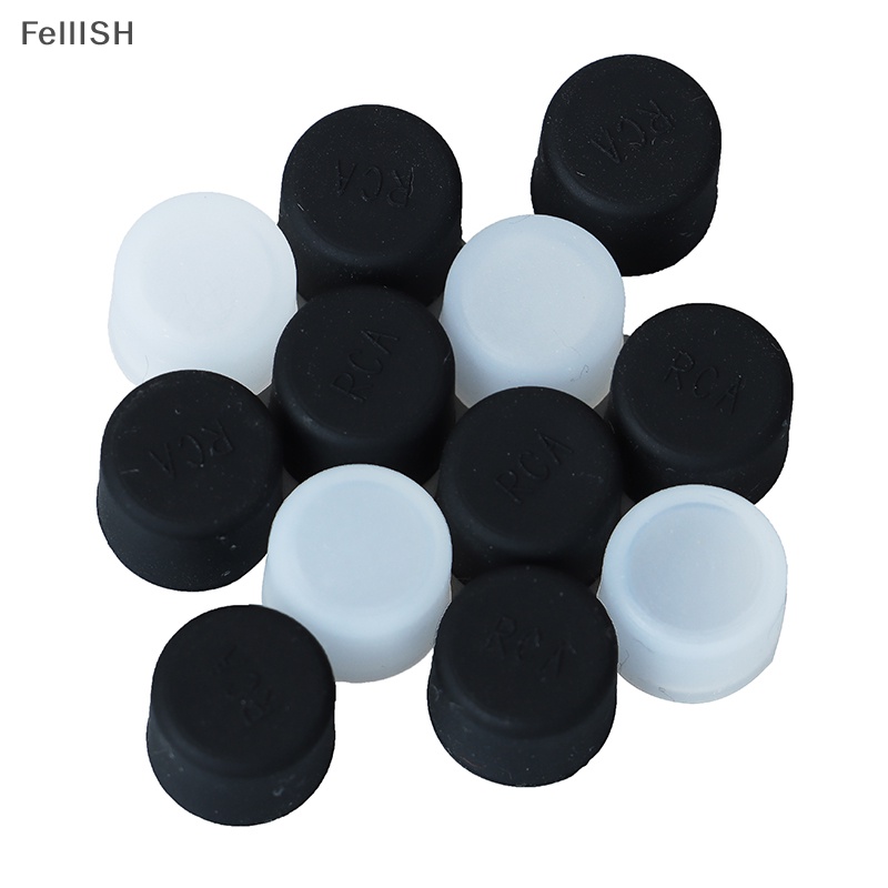 Bộ 10 Nút Silicon RCA Bảo Vệ Chống Bụi Cho TV 439br