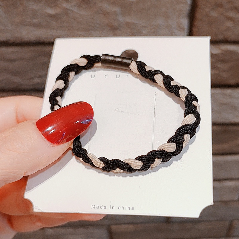 ✨✨1 Dây Cột Tóc Cao Su Dày Co Giãn Thời Trang Đơn Giản Cho Nữ