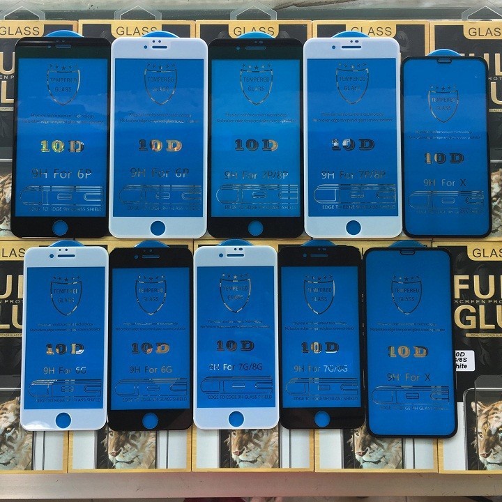 Kính cường lực full màn hình 10D cho Iphone 7 iphone 8 - 7 plus 8 plus - Huco Việt Nam