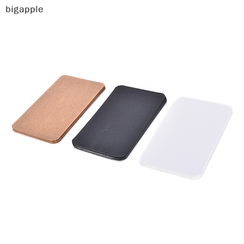 Set 100 Thẻ Tên 90X53Mm Bằng Gỗ Trơn Tiện Dụng