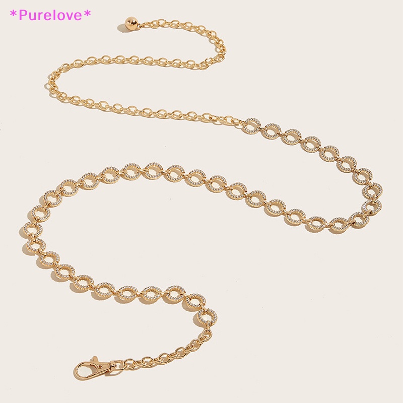 Thắt Lưng Dây Xích Thời Trang Vintage Cho Nữ Mới