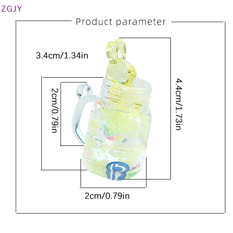 Đồ trang trí Thỏ Phát Sáng Bằng Nhựa Resin Trang Trí DIY Mới