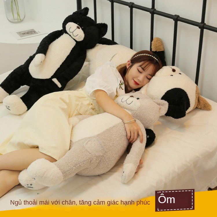 Mèo Nhồi Bông Dễ Thương Dùng Làm Quà Tặng Sinh Nhật Cho Bé