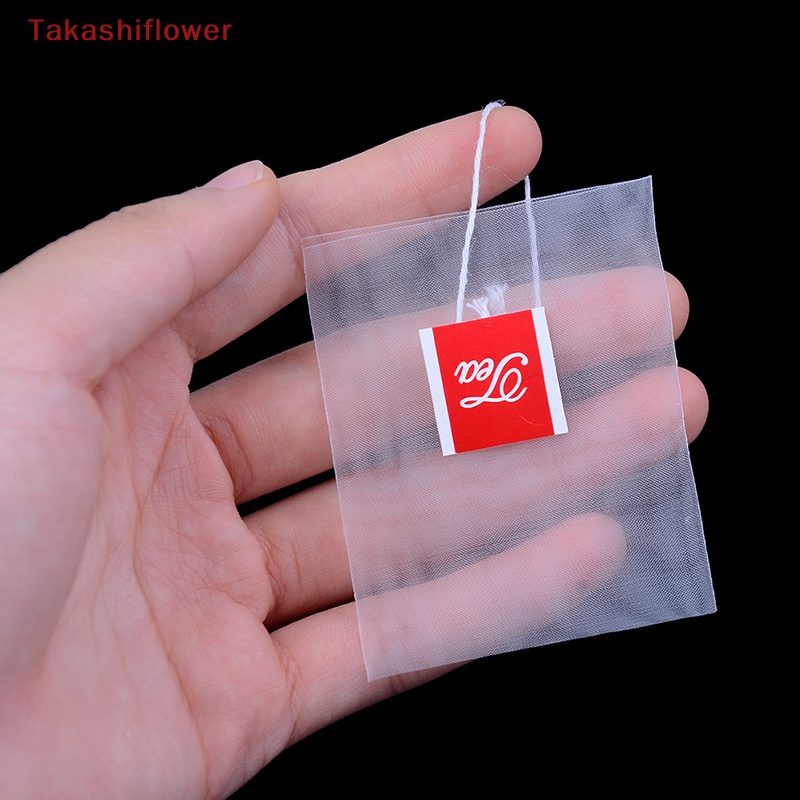 Set 100 Túi Lọc Trà Rỗng Bằng Nylon Tiện Dụng