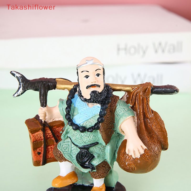 (Takashiflower) Tượng Trang Trí Hình Chú Khỉ Bajie Sha Monk