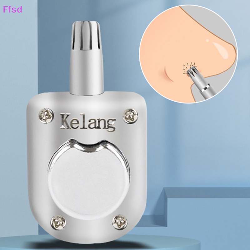 {Ffsd} Máy Tỉa Lông Mũi Không Cần Rửa Lại Bằng Tay Bằng Thép Không Gỉ *