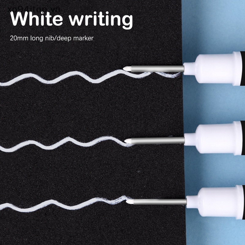 Bút Lông Đánh Dấu Lỗ Dài 20MM Màu Trắng Đa Năng Trang Trí Nhà Tắm