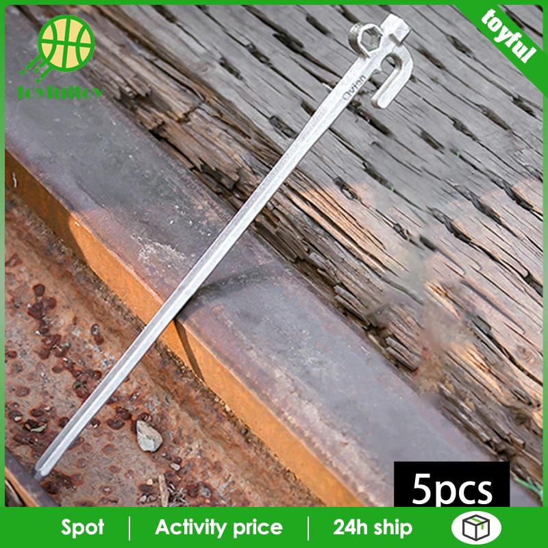 Set 5 Cọc Dựng Lều Cắm Trại / Leo Núi Linh Hoạt Tiện Dụng