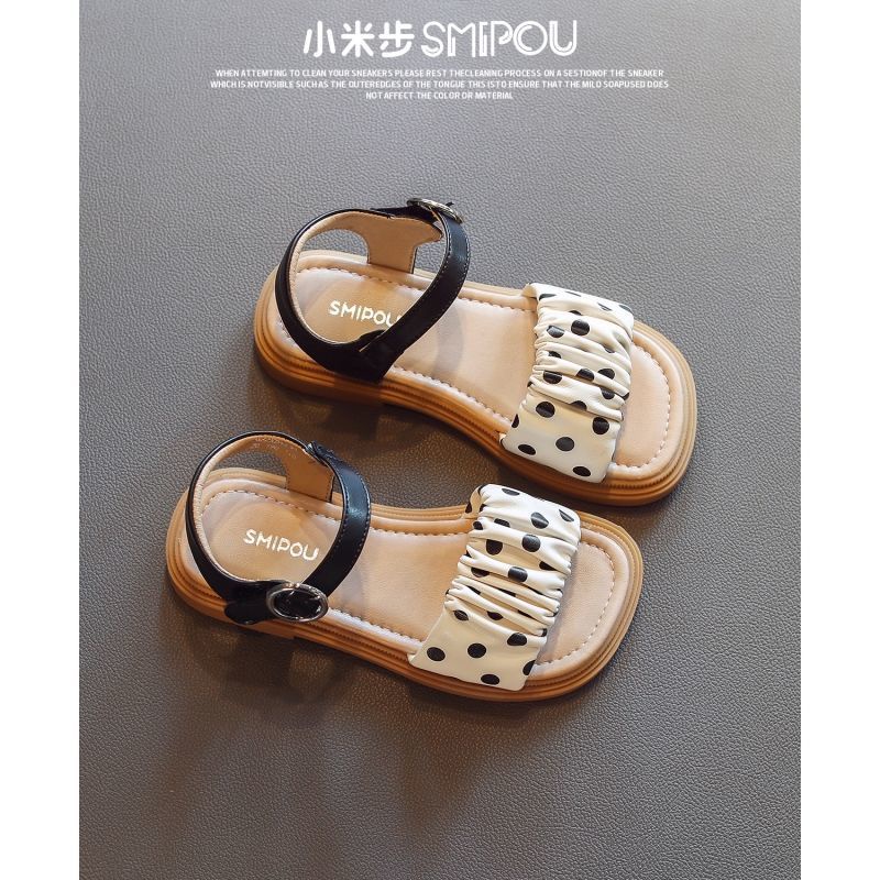 Giày Công Chúa Đế Mềm Thời Trang Mùa Hè 2023 Cho Bé Gái 5-6 - 7-8 Tuổi