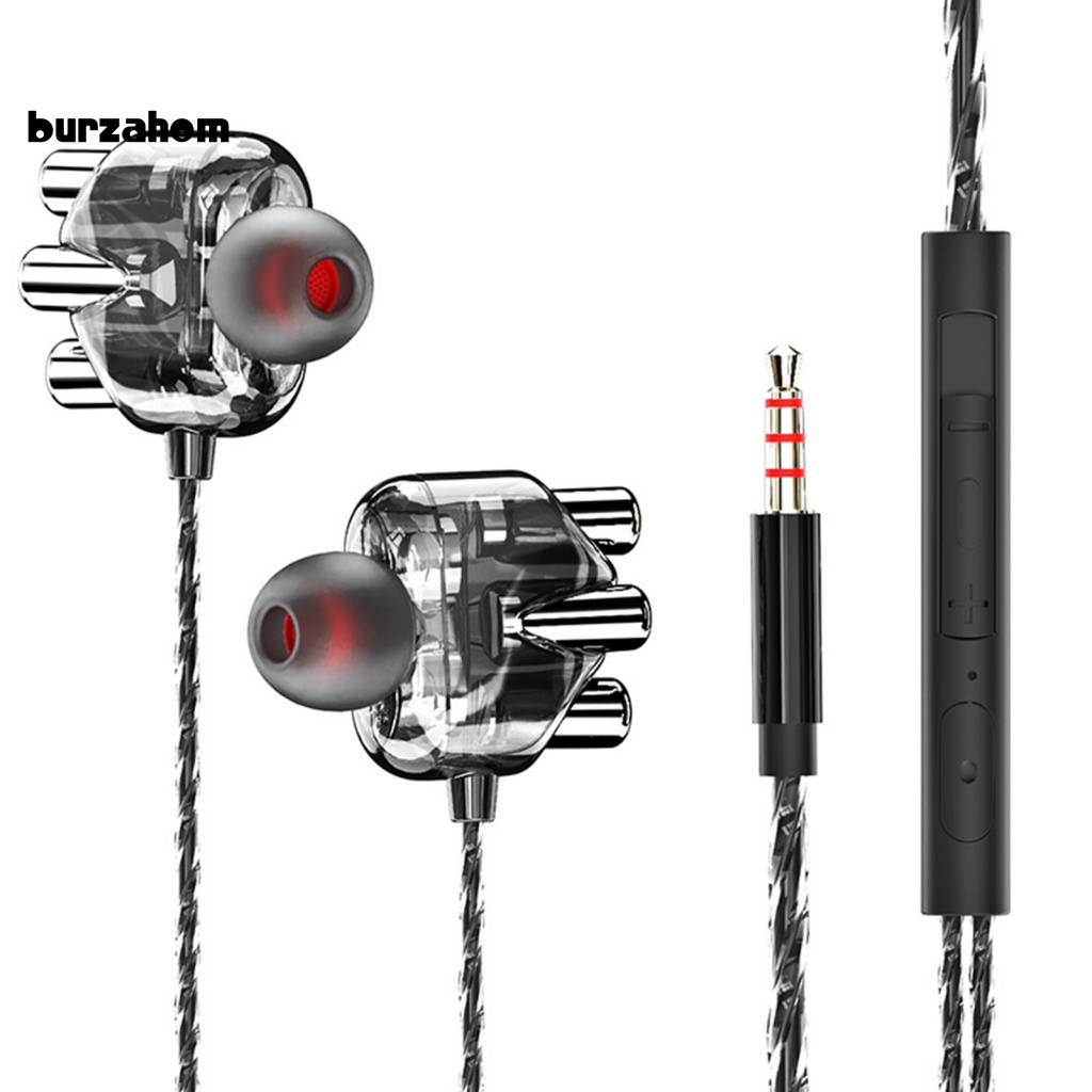 Tai Nghe Nhét Tai Thể Thao Có Dây Trong Suốt