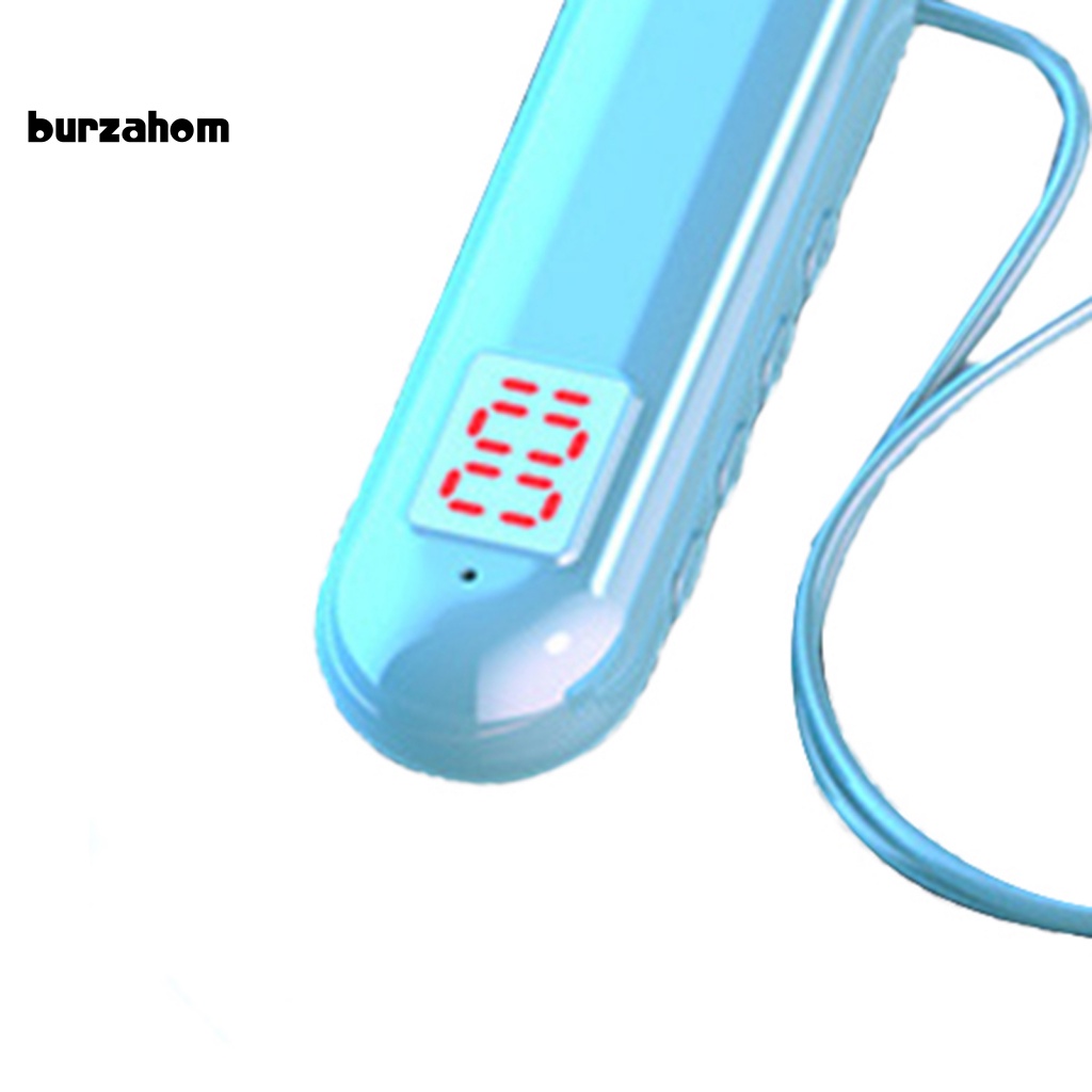 Tai Nghe Đeo Cổ Bluetooth Không Dây Có Nam Châm Hút Siêu Dài Màn Hình LED Kỹ Thuật Số