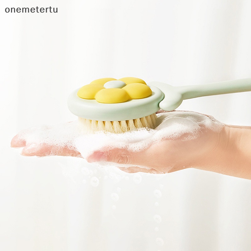 Bàn Chải Chà Lưng Tẩy Tế Bào Chết Mát Xa Cơ Thể Tay Cầm Dài Mềm Mại onemetertu