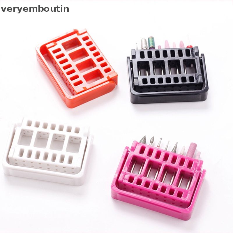 Giá Đỡ Đầu Mài Móng Tay 16 Lỗ Tiện Lợi