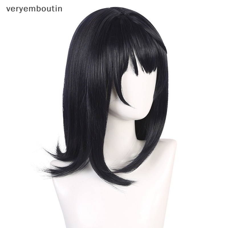 Tóc Giả Màu Đen 55cm Hóa Trang Nhân Vật Phim Hoạt Hình Tojimari Suzume