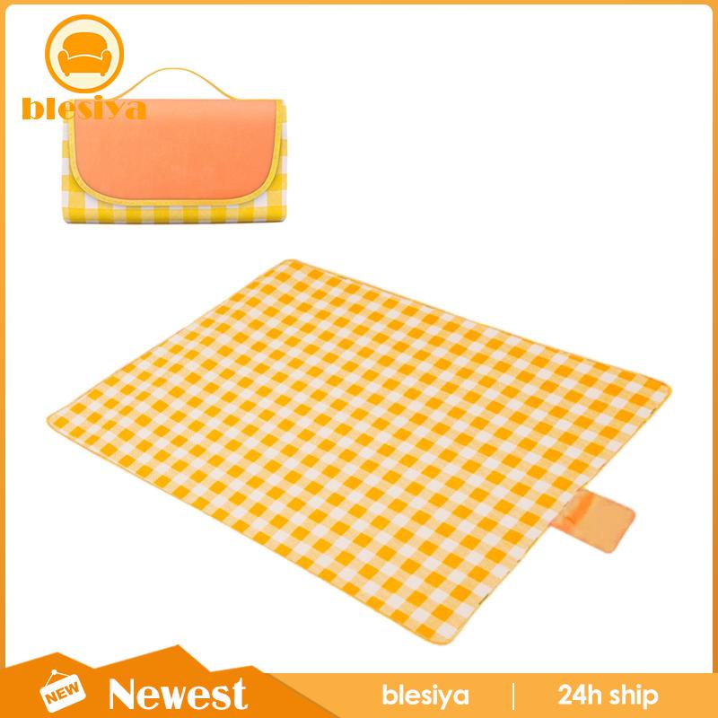 [Blesiya] Chăn Dã Ngoại Ngoại Cỡ Lớn Gấp Được