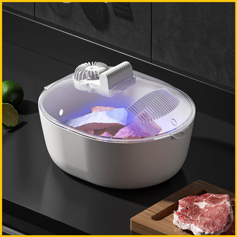 Khay Rã Đông Thực Phẩm Xoay 360 Độ° Phụ Kiện Chuyên Dụng Cho Gà / Hải Tặc