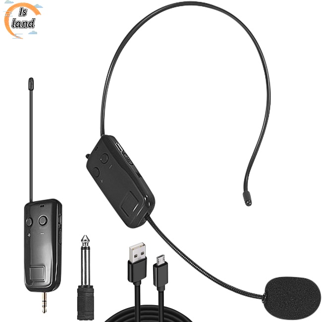 Micro Không Dây 2.4g Khuếch Đại Giọng Nói Có Thể Sạc Lại Cho Giáo Viên