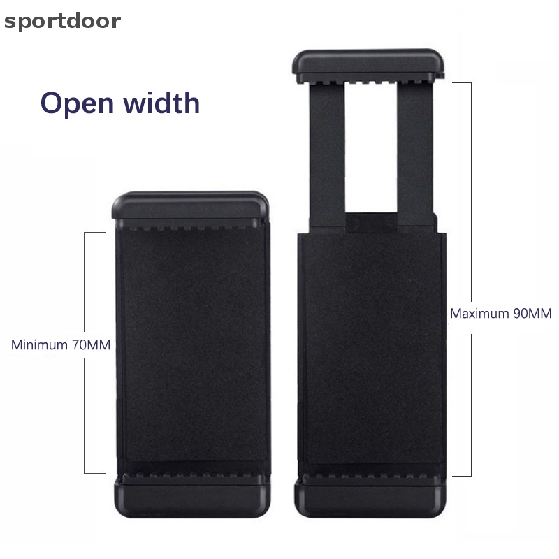 Adapter Kẹp Điện Thoại Hai Lỗ Thông Dụng Cho Gậy Ba Chân Hỗ Trợ Livestream