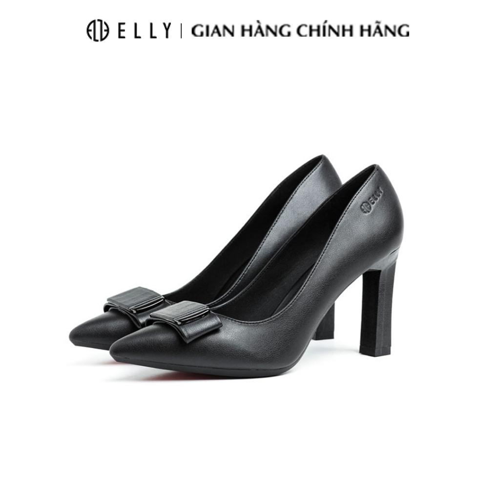 Giày nữ cao cấp Thương Hiệu ELLY – EGM87 đen